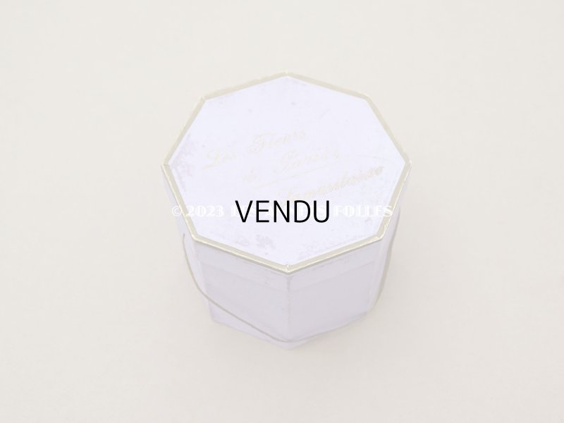 画像11: アンティーク オリジナルボックス入り 菫の布花 パルマスミレ LES FLEURS DE PARIS - GRANDS MAGASINS DE LA SAMARITAINE -