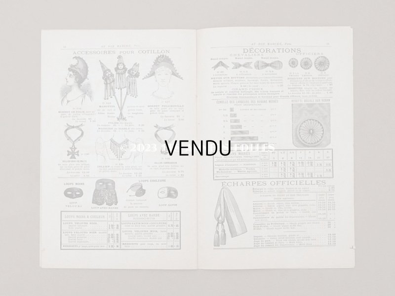 画像7: アンティーク ボンマルシェ リボンのカタログ　CATALOGUE DES RUBANS - AU BON MARCHE -