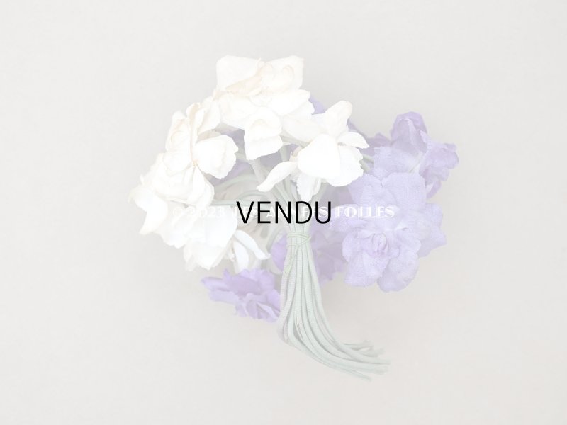 画像4: アンティーク オリジナルボックス入り 菫の布花 パルマスミレ LES FLEURS DE PARIS - GRANDS MAGASINS DE LA SAMARITAINE -