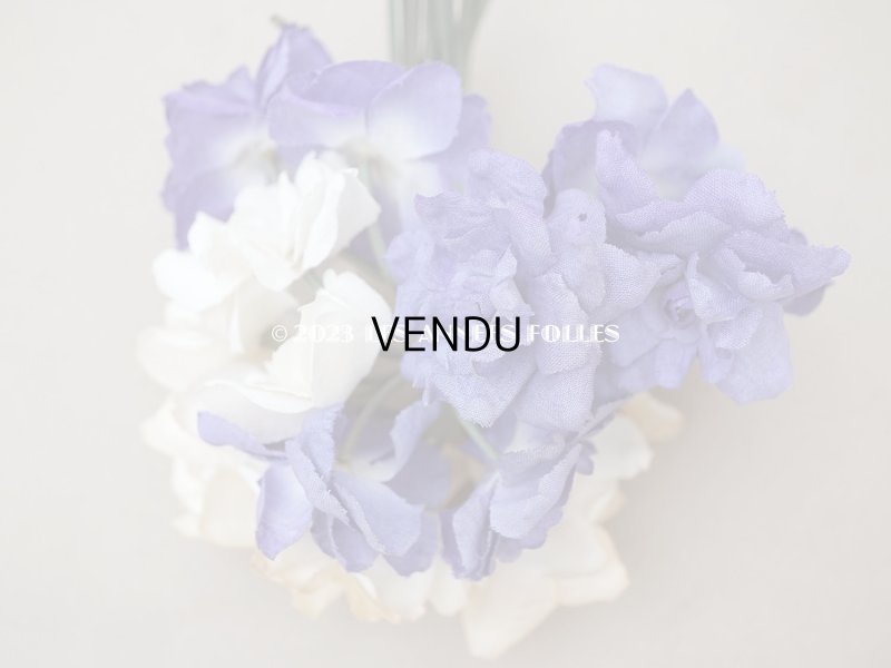 画像7: アンティーク オリジナルボックス入り 菫の布花 パルマスミレ LES FLEURS DE PARIS - GRANDS MAGASINS DE LA SAMARITAINE -