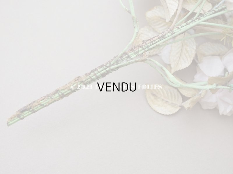 画像17: 19世紀 アンティーク グローブ・ド・マリエの大きなブーケ パウダーピンクの薔薇