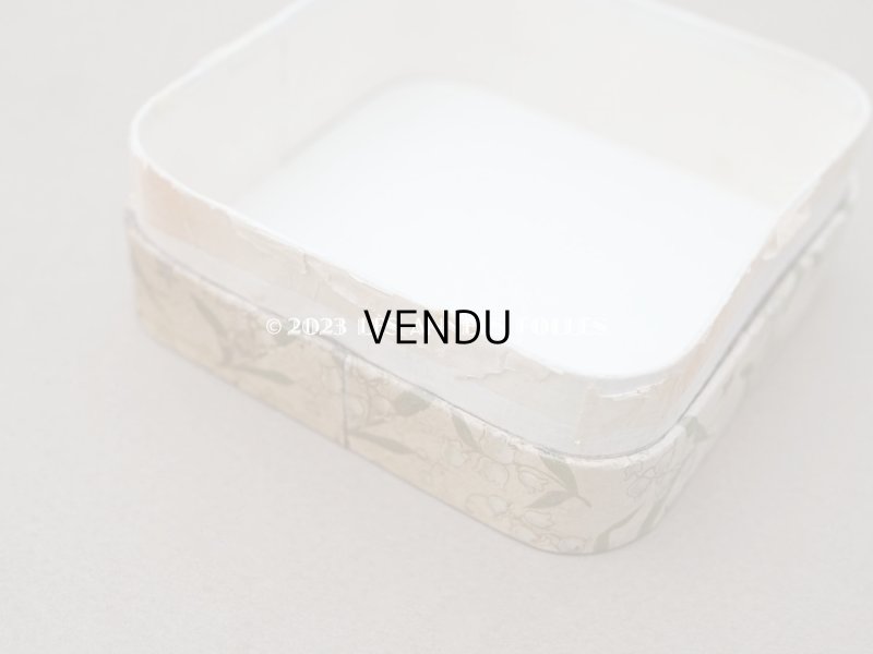 画像9: アンティーク 鈴蘭のパウダーボックス POUDRE DE RIZ EXTRA-FINE - MAISON PLASSCHAERT PARIS -