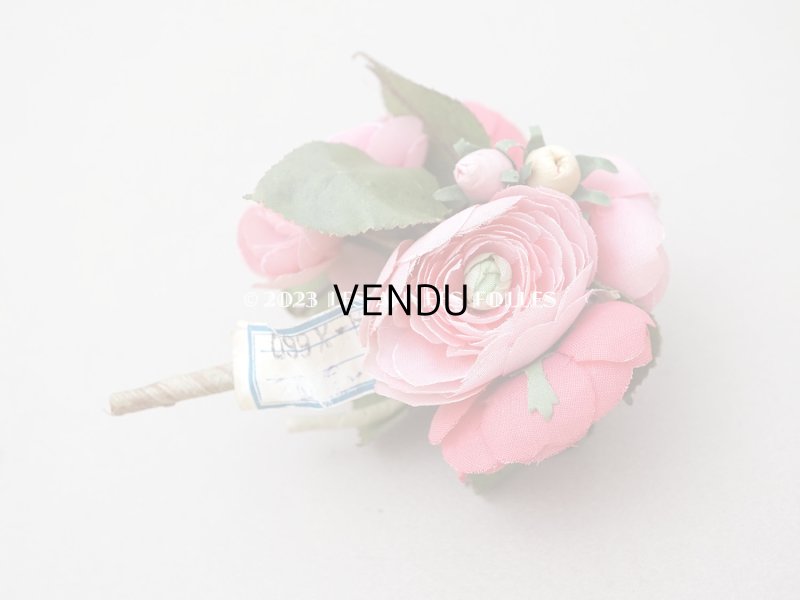 画像7: アンティーク  ラナンキュラスの布花 