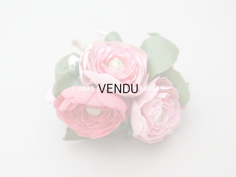 画像3: アンティーク  ラナンキュラスの布花 