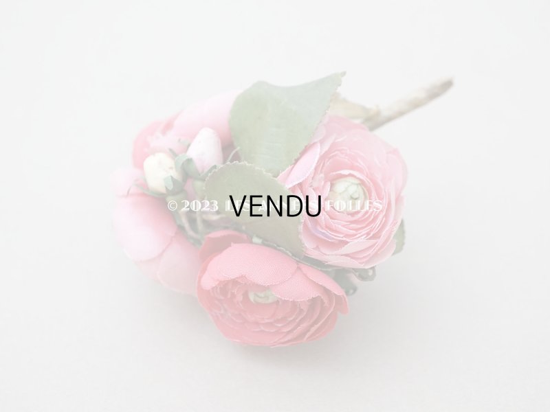 画像8: アンティーク  ラナンキュラスの布花 