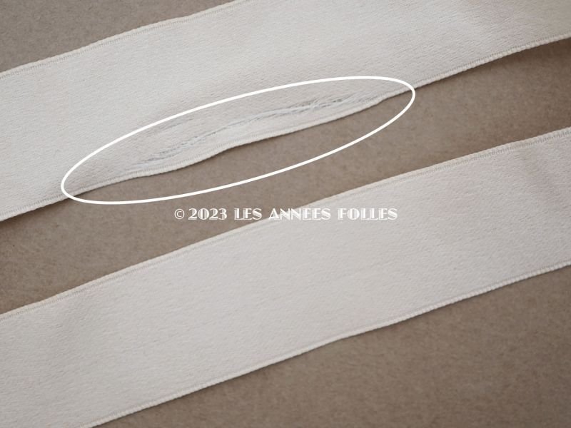 画像13: アンティーク バテム用 レースのボネ パウダーピンクのシルクリボン