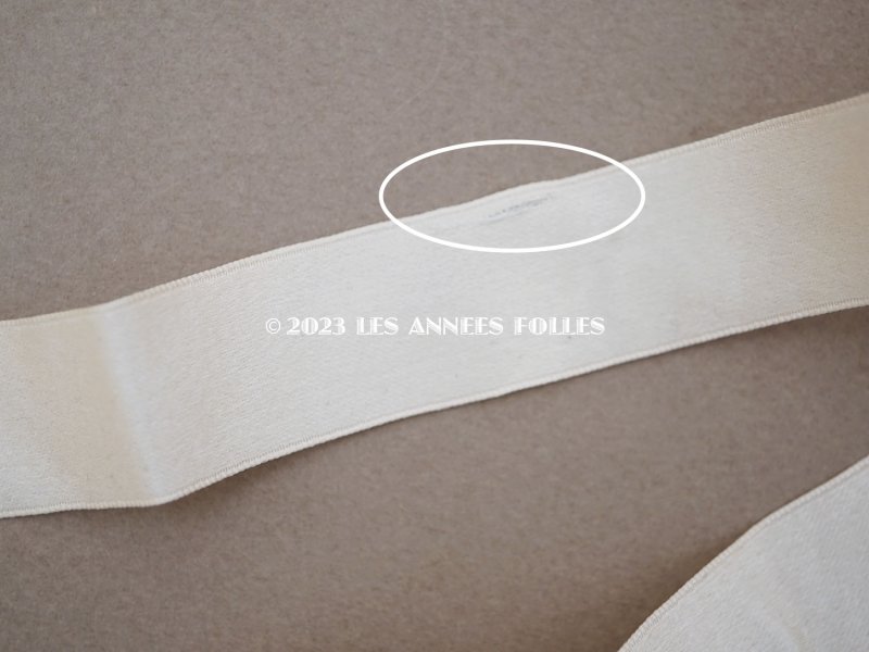 画像11: アンティーク バテム用 レースのボネ パウダーピンクのシルクリボン