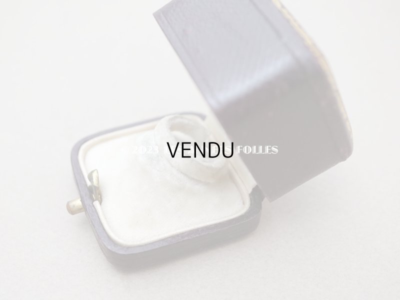 画像5: アンティーク 本革製 ジュエリーボックス 金彩入り ブラウン リングボックス