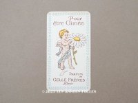 アンティーク 天使のパフュームカード POUR ETRE AIMEE - GELLE FRERES PARIS -