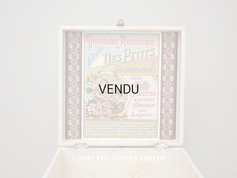 画像10: 1910年頃 アンティーク チョコレートベンダーのコフレ - TIRELIRE DES PETITS GOURMANDS -