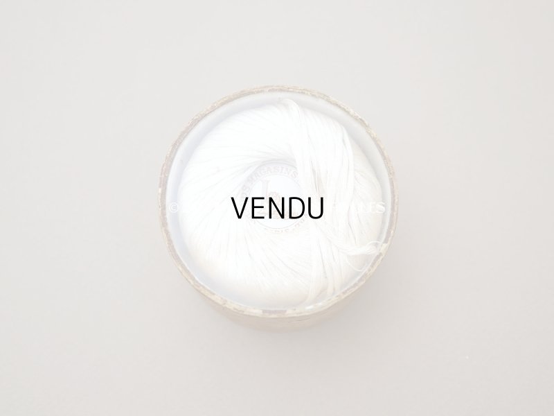 画像3: アンティーク ルーブル百貨店 硝子の蓋の糸箱 スレッドケース - GRANDS MAGASINS DU LOUVRE -