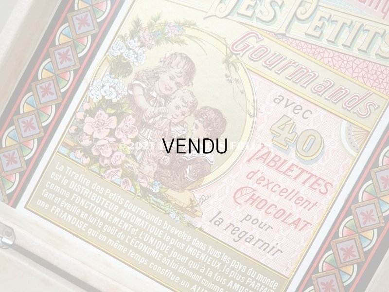 画像11: 1910年頃 アンティーク チョコレートベンダーのコフレ - TIRELIRE DES PETITS GOURMANDS -