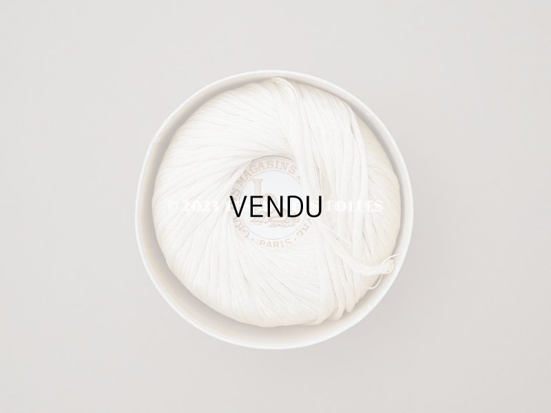 画像8: アンティーク ルーブル百貨店 硝子の蓋の糸箱 スレッドケース - GRANDS MAGASINS DU LOUVRE -