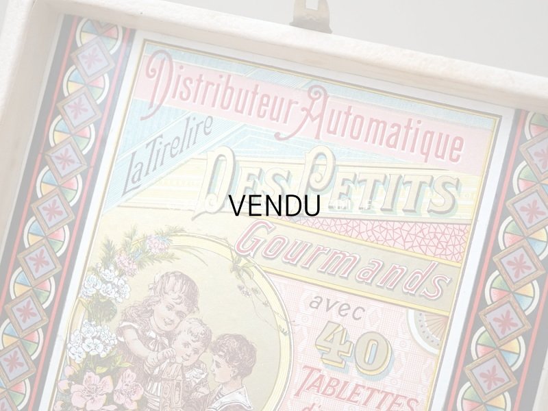 画像12: 1910年頃 アンティーク チョコレートベンダーのコフレ - TIRELIRE DES PETITS GOURMANDS -