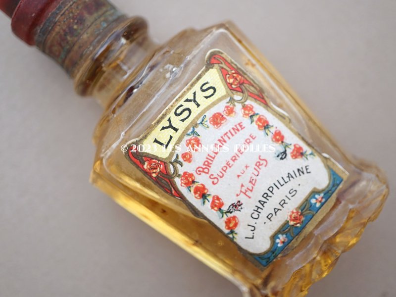 画像4: 未開封 アンティーク 香水瓶　パフュームボトル LYSYS BRILLANTINE SUPERIEURE AUX FLEURS  - L.J.CHARPILLAINE PARIS -