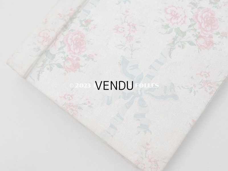 画像4: アンティーク アルバム ピンクの薔薇&水色のリボン