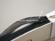 画像5: アンティーク シルクオーガンジーのリボン 金糸の縁取り 黒 50m  (5)