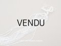 アンティーク 極小　ガラスビーズ クリア　透明 1.5×4.5~5mm 約570ピース 