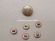 画像3: アンティーク ドール用 極小 8.5mm 王冠のボタン  (3)