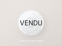 アンティーク アルミ製 マーガレット パウダーボックス 