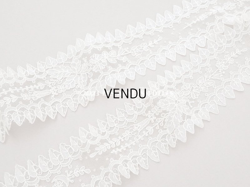 画像4: 19世紀 アンティーク ポワンドガーズのバルブ・ド・ボネ【ポワン・ド・ガーズ】