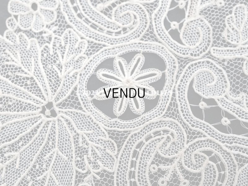 画像13: 19世紀 アンティーク ポワンドガーズのバルブ・ド・ボネ【ポワン・ド・ガーズ】