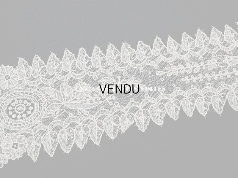 画像6: 19世紀 アンティーク ポワンドガーズのバルブ・ド・ボネ【ポワン・ド・ガーズ】