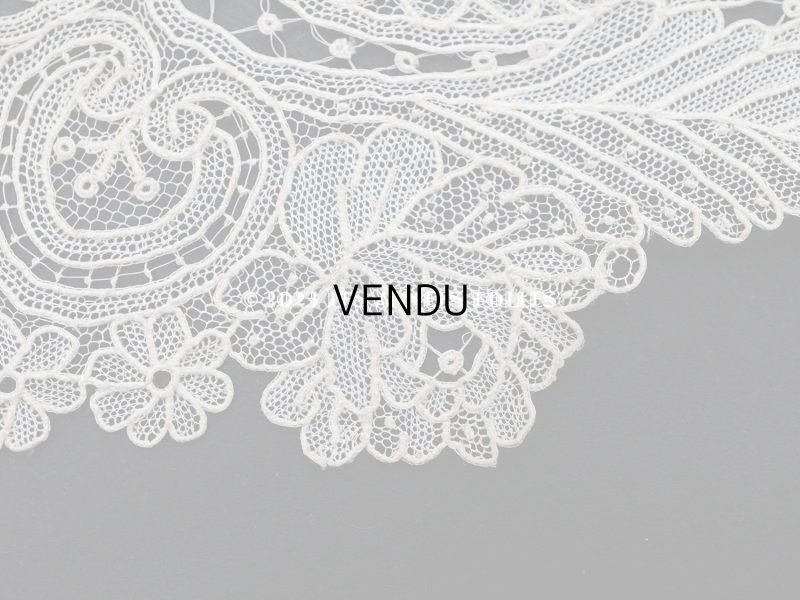 画像14: 19世紀 アンティーク ポワンドガーズのバルブ・ド・ボネ【ポワン・ド・ガーズ】