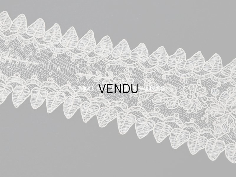 画像9: 19世紀 アンティーク ポワンドガーズのバルブ・ド・ボネ【ポワン・ド・ガーズ】