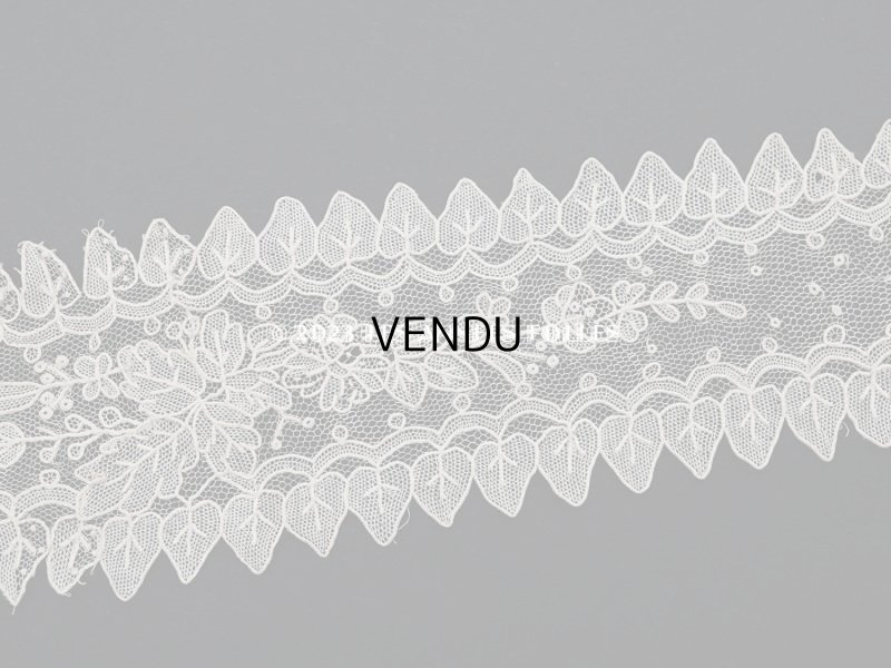 画像7: 19世紀 アンティーク ポワンドガーズのバルブ・ド・ボネ【ポワン・ド・ガーズ】