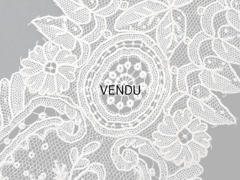 画像16: 19世紀 アンティーク ポワンドガーズのバルブ・ド・ボネ【ポワン・ド・ガーズ】