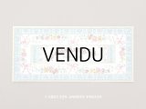アンティーク ソープラベル SAVON EXTRA-FIN - VICTOR VAISSIER PARIS - 