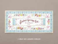 アンティーク ソープラベル SAVON EXTRA-FIN - VICTOR VAISSIER PARIS - 