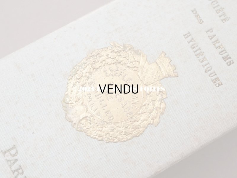 画像4: アンティーク パフュームボックス シロツメ草 TREFLE BLANC D'ALSACE DE A.MULLER PARIS