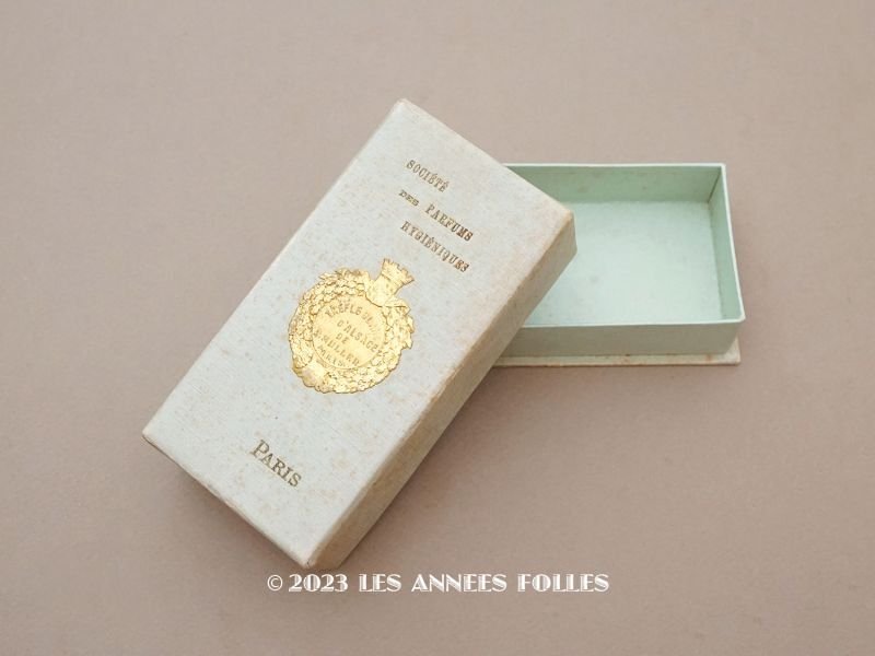 画像1: アンティーク パフュームボックス シロツメ草 TREFLE BLANC D'ALSACE DE A.MULLER PARIS