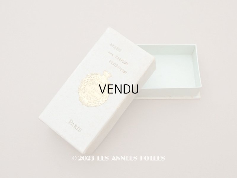 画像1: アンティーク パフュームボックス シロツメ草 TREFLE BLANC D'ALSACE DE A.MULLER PARIS