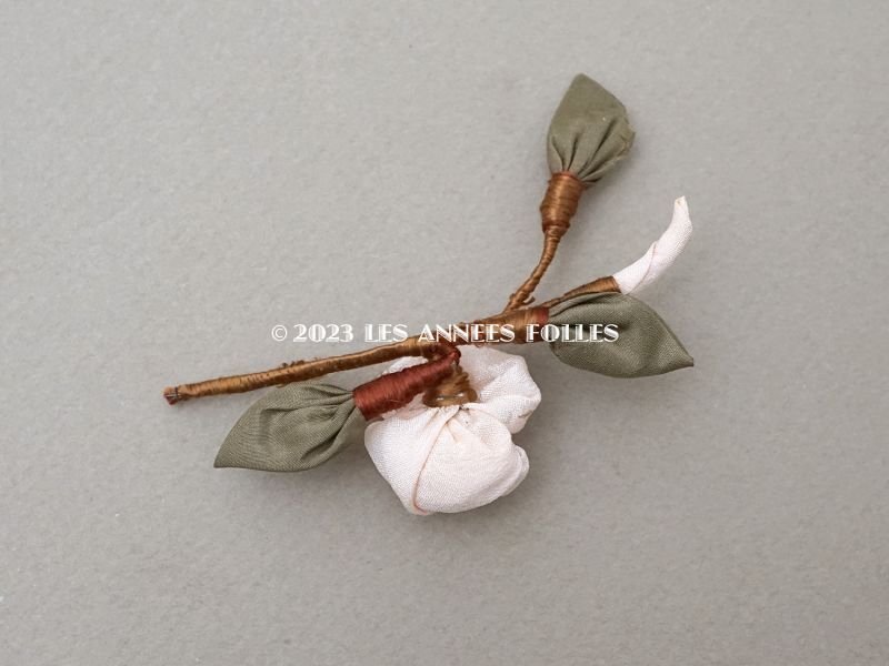 画像7: アンティーク 淡いピンクの薔薇のロココモチーフ