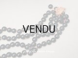 アンティーク フレンチジェットのビーズ　10mm 約95ピースのセット