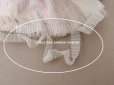 画像13: 1900年頃 アンティーク 少女のコルサージュ シルク製 ピンクのストライプ