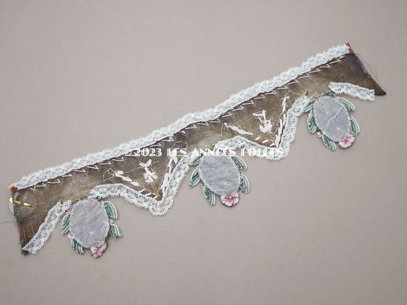 画像6: 19世紀末 アンティーク ロココ調 パスマントリー 