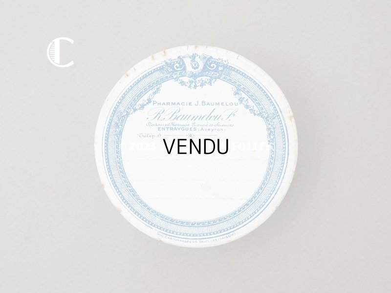 画像10: アンティーク ファーマシーボックス リーフのガーランド PHARMACIE J.BAUMELOU