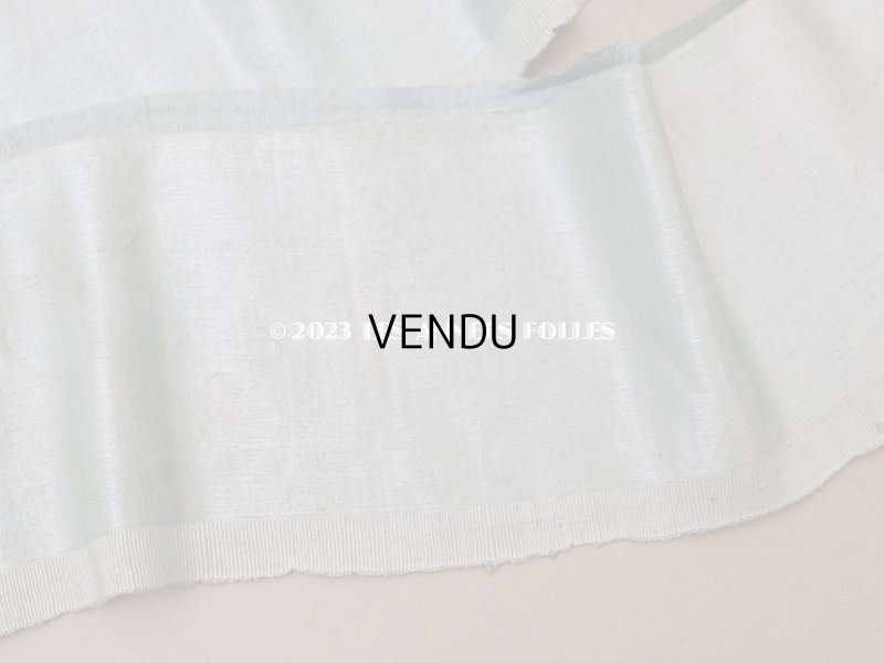 画像16: 18世紀 アンティーク シルクサテンのファブリック 5点セット パウダーピンク＆パールブルー