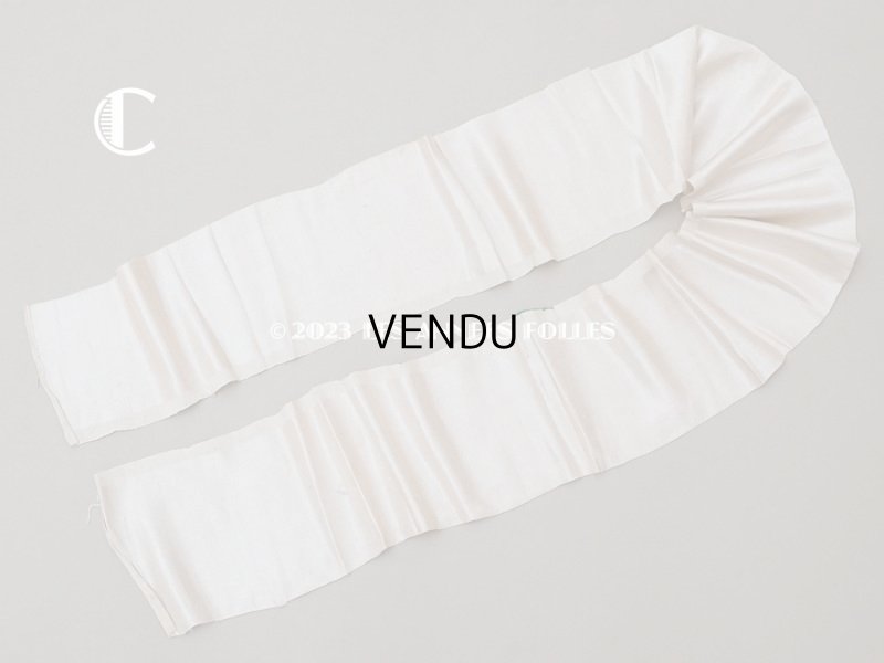 画像6: 18世紀 アンティーク シルクサテンのファブリック 5点セット パウダーピンク＆パールブルー