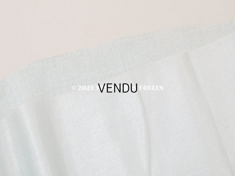 画像17: 18世紀 アンティーク シルクサテンのファブリック 5点セット パウダーピンク＆パールブルー