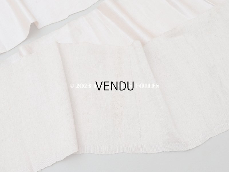 画像14: 18世紀 アンティーク シルクサテンのファブリック 5点セット パウダーピンク＆パールブルー