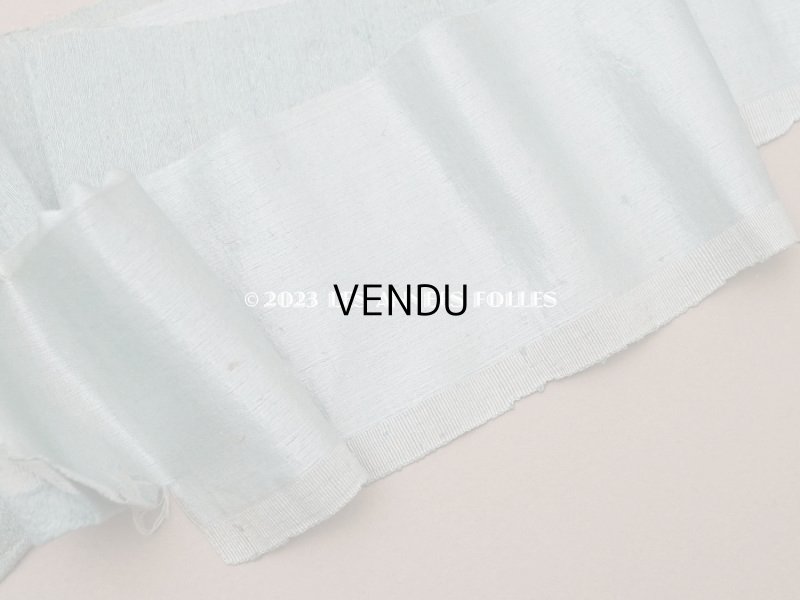 画像18: 18世紀 アンティーク シルクサテンのファブリック 5点セット パウダーピンク＆パールブルー