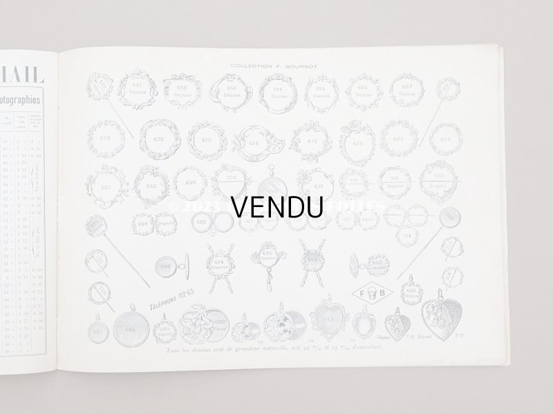 画像18: 【クリスマスセール2023対象外】1906年 アンティーク ジュエラー用 什器のカタログ - SIEGEL & Cie -