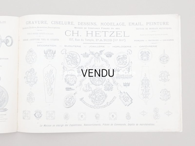 画像19: 【クリスマスセール2023対象外】1906年 アンティーク ジュエラー用 什器のカタログ - SIEGEL & Cie -