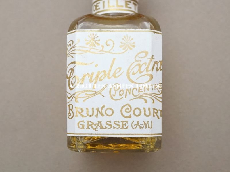 画像5: 【クリスマスセール2023対象外】1900年頃 アンティーク 未開封　パフュームボトル　TRIPLE EXTRAIT CONCENTRE - BRUNO COURT GRASSE -