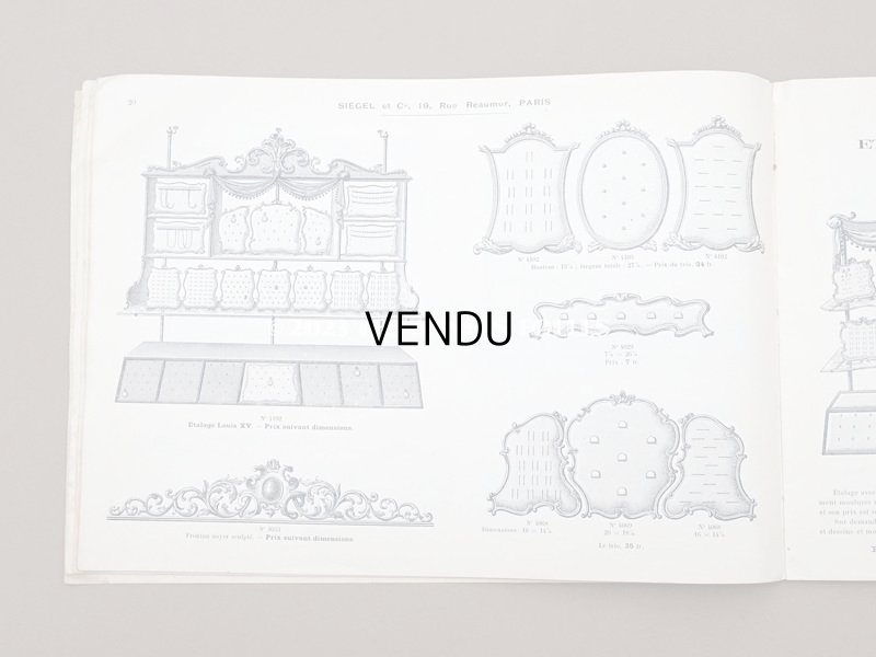 画像10: 【クリスマスセール2023対象外】1906年 アンティーク ジュエラー用 什器のカタログ - SIEGEL & Cie -